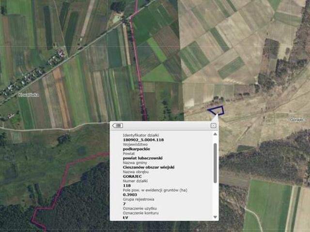 Grunt na sprzedaż w Narol, Podkarpackie
