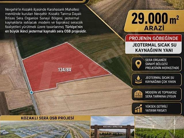 Karahasanlı Köyü, Kozaklı içerisinde satılık Arsa
