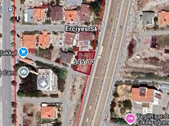 Yeşilhisar, Kayseri içerisinde satılık Arsa