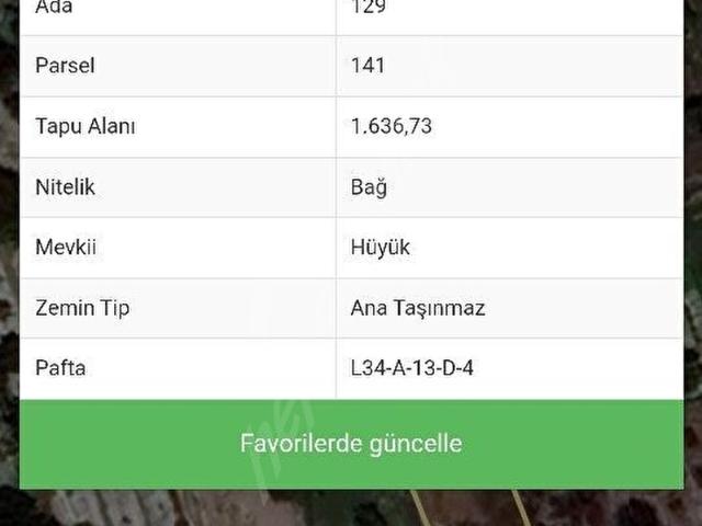 Yeşilhisar, Kayseri içerisinde satılık Arsa