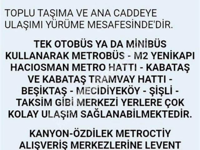 Kağithane, İstanbul içerisinde satılık mülk