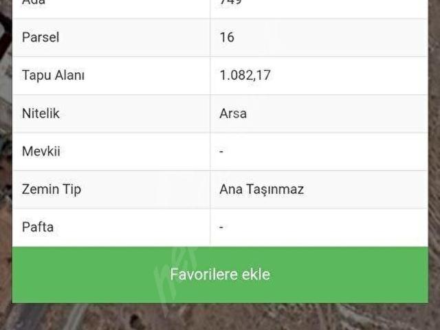 Şanlıurfa, Haliliye içerisinde satılık Arsa
