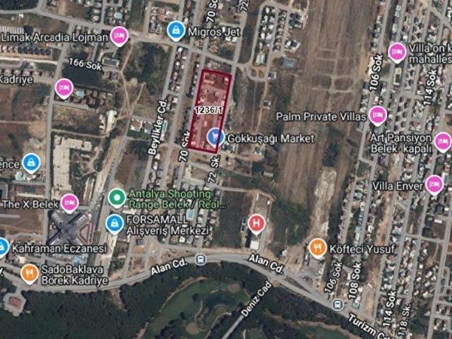 Serik, Antalya içerisinde satılık Arsa