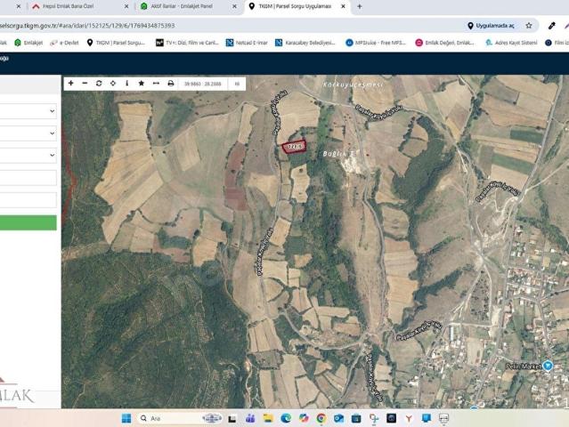 Mustafakemalpaşa, Bursa içerisinde satılık Arsa