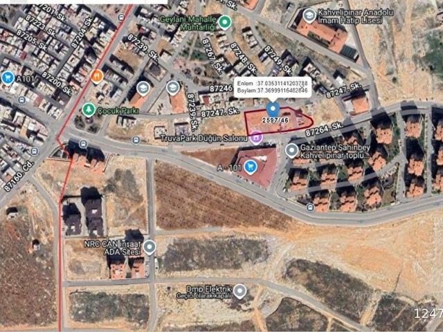 Gaziantep, Şahinbey içerisinde satılık Arsa