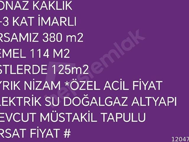 Kaklık, Honaz içerisinde satılık Arsa