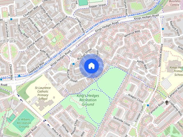 House for rent in Chesterton, Arbury