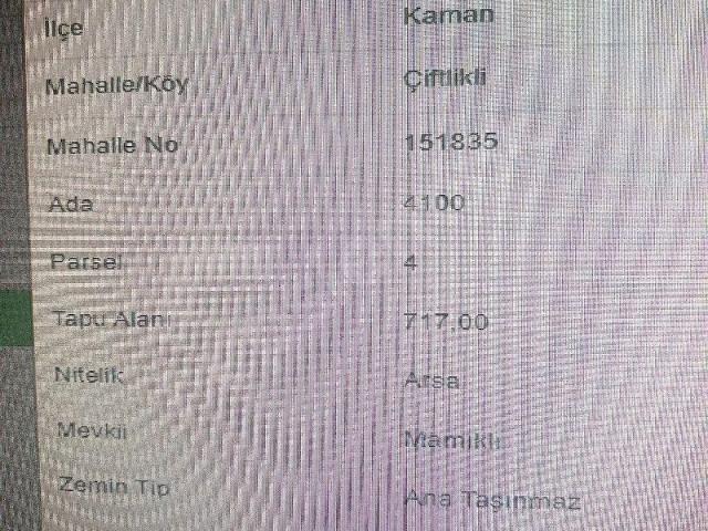 Kaman, Kirşehir içerisinde satılık Arsa