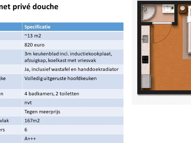 Kamer te huur in Sloten, Amsterdam