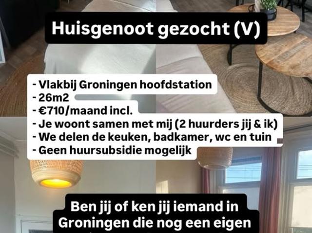 Kamer te huur in Centrum, Groningen
