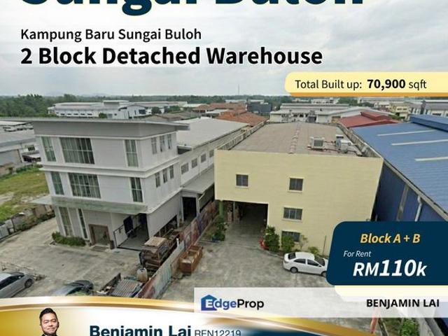 Warehouse for rent in Petaling, Alam Impian