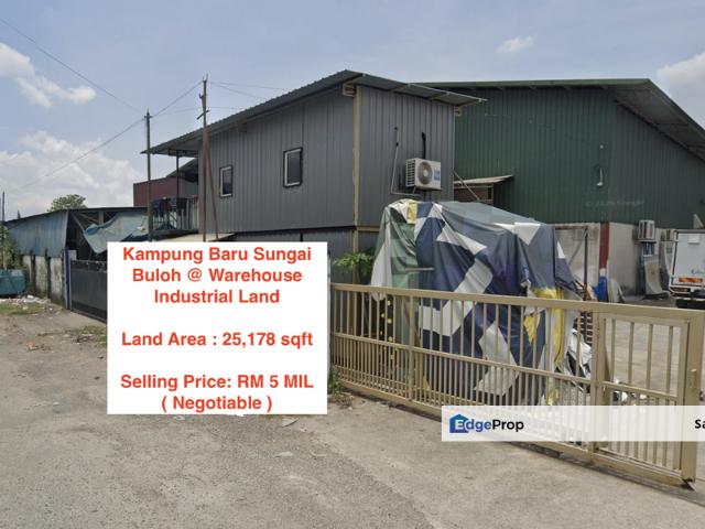 Warehouse for sale in Sungai Buloh, Shah Alam
