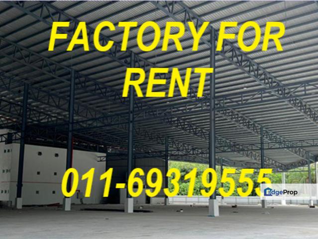 Warehouse for rent in Jenjarom, Selangor
