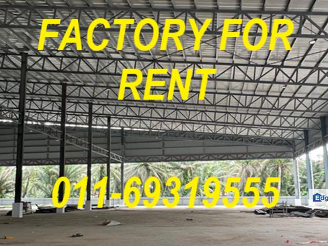 Warehouse for rent in Jenjarom, Selangor
