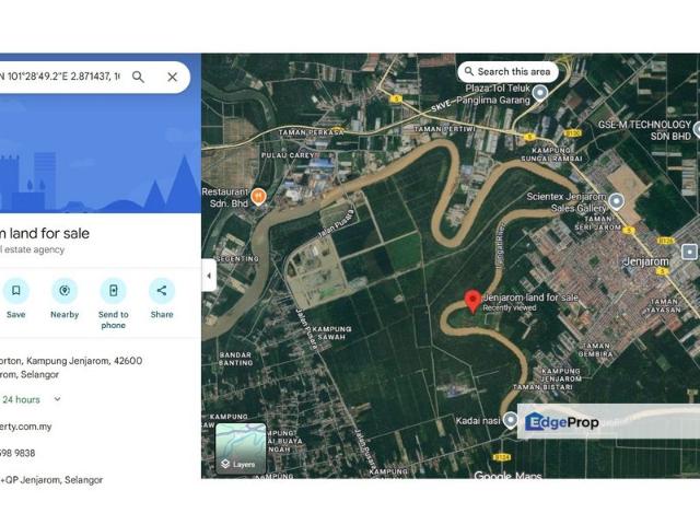Warehouse for sale in Jenjarom, Selangor