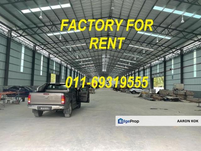Warehouse for rent in Jenjarom, Selangor