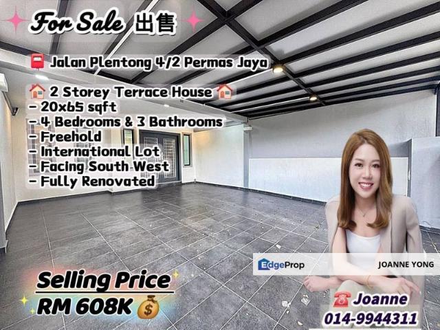 House for sale in Plentong, Johor