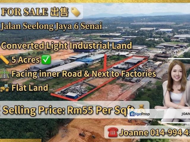 Warehouse for sale in Johor