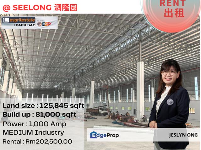 Warehouse for rent in Johor