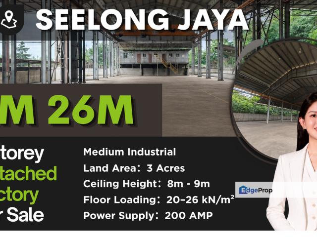 Warehouse for sale in Johor