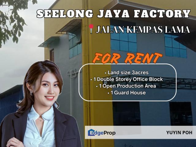 Warehouse for rent in Johor