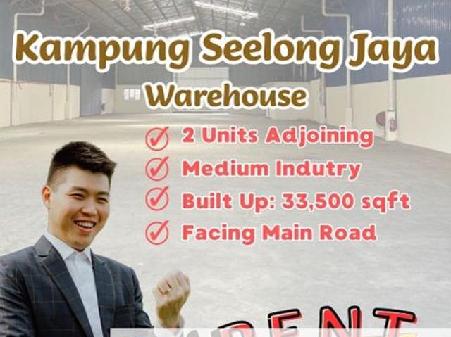 Warehouse for rent in Johor