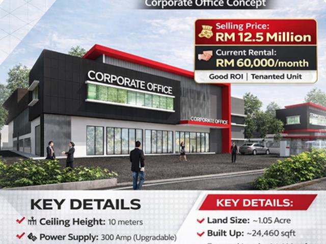 Warehouse for sale in Johor