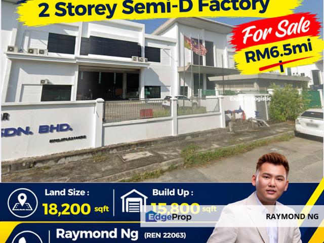 Warehouse for sale in Jenjarom, Selangor