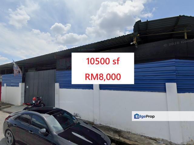Warehouse for rent in Langat, Selangor