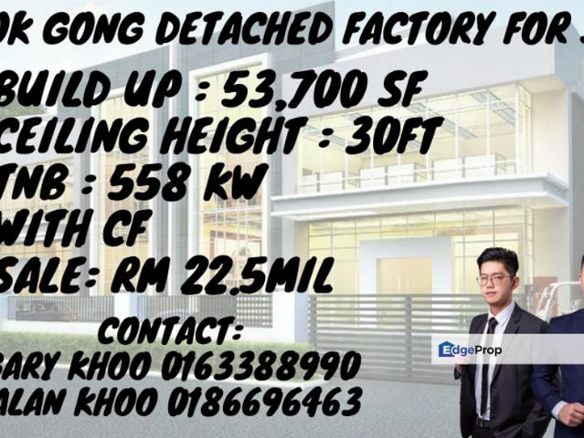 Warehouse for sale in Port Klang, Selangor