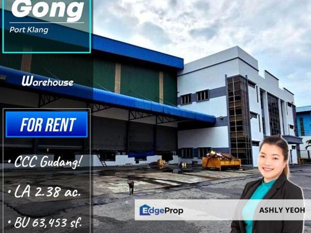 Warehouse for rent in Port Klang, Selangor