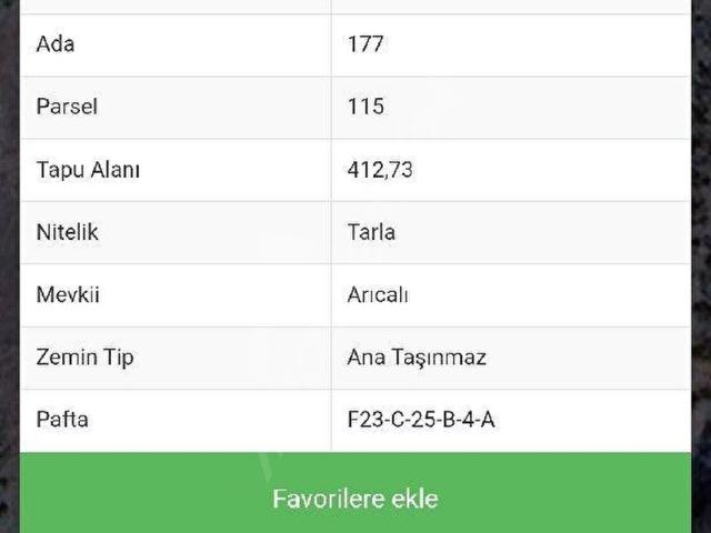 Kandira, Kocaeli içerisinde satılık Arsa