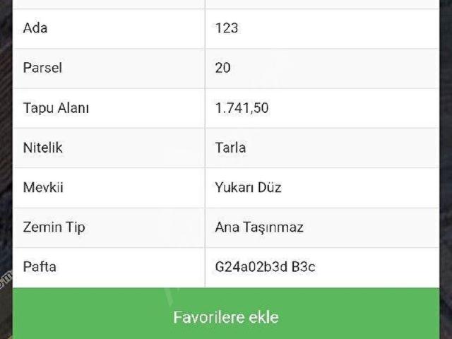 Kandira, Kocaeli içerisinde satılık Arsa