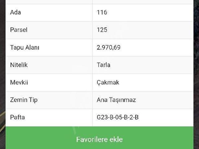 Kandira, Kocaeli içerisinde satılık Arsa