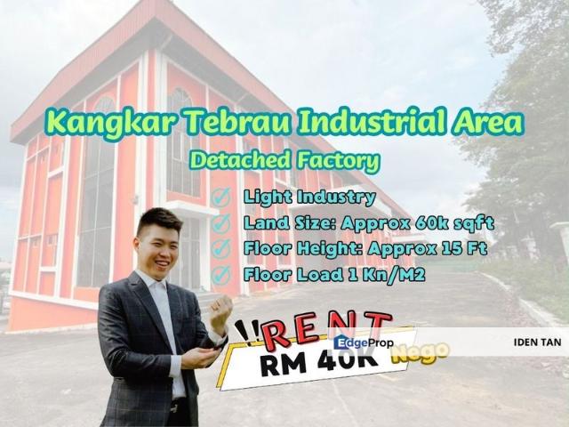 Warehouse for rent in Johor