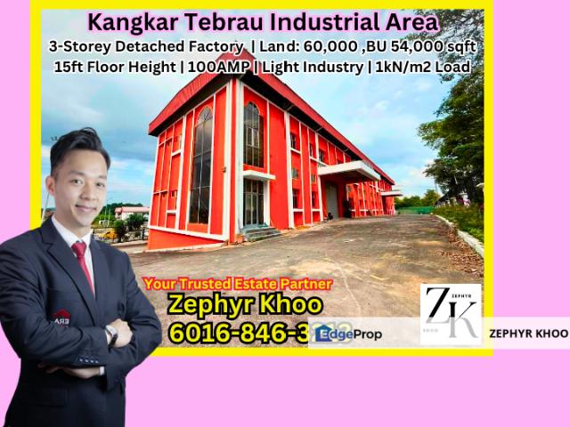 Warehouse for rent in Pandan, Kangkar Tebrau
