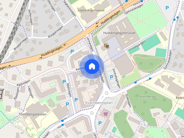 Lägenhet hyra i Huddinge, Stockholm