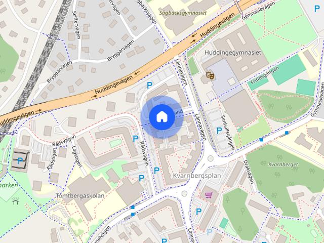 Lägenhet hyra i Huddinge, Stockholm