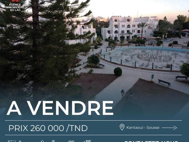 Appartement vente à El Kantaoui, Hammam Sousse
