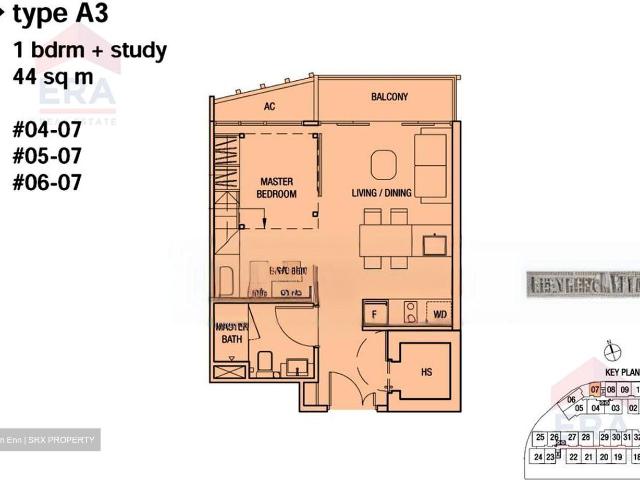 Apartment for sale in Bukit Timah, 23 North West