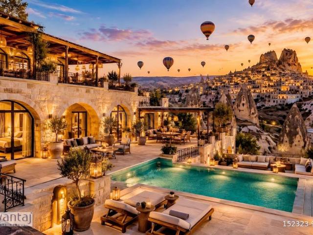 Uçhisar Beldesi, Nevşehir Merkez içerisinde satılık Turistik Tesis