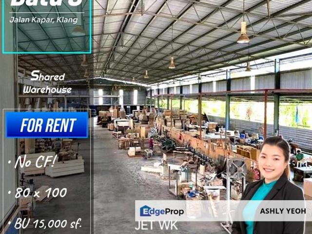 Warehouse for rent in Port Klang, Selangor