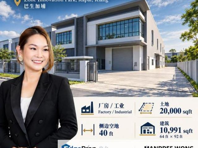 Warehouse for rent in Kapar, Bandaraya Klang