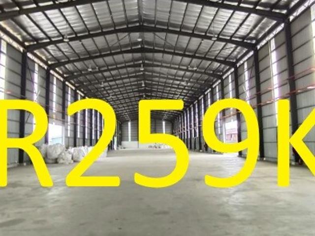 Warehouse for sale in Port Klang, Selangor