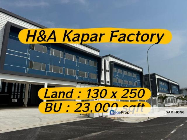 Warehouse for rent in Port Klang, Selangor