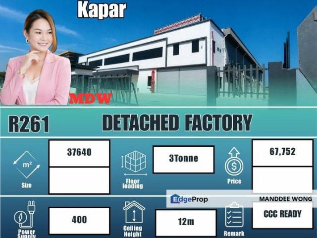 Warehouse for rent in Port Klang, Selangor