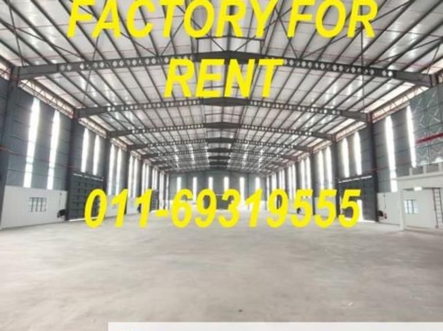 Warehouse for rent in Port Klang, Selangor