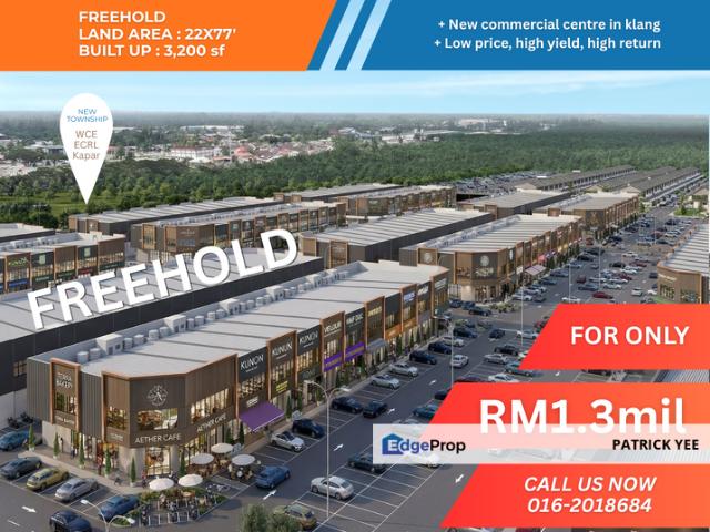 Shop for sale in Port Klang, Selangor