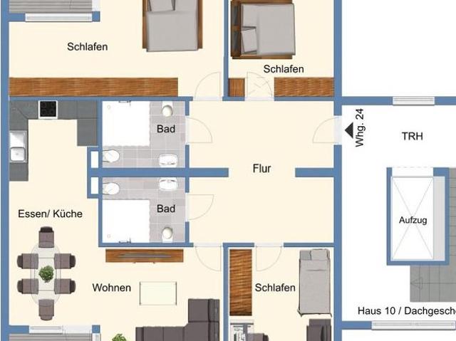 Etagenwohnung kaufen in Wuppertal