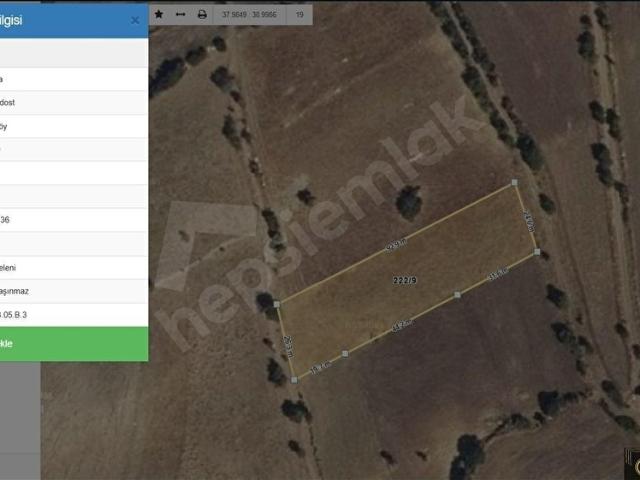 Gelendost, Isparta içerisinde satılık Arsa